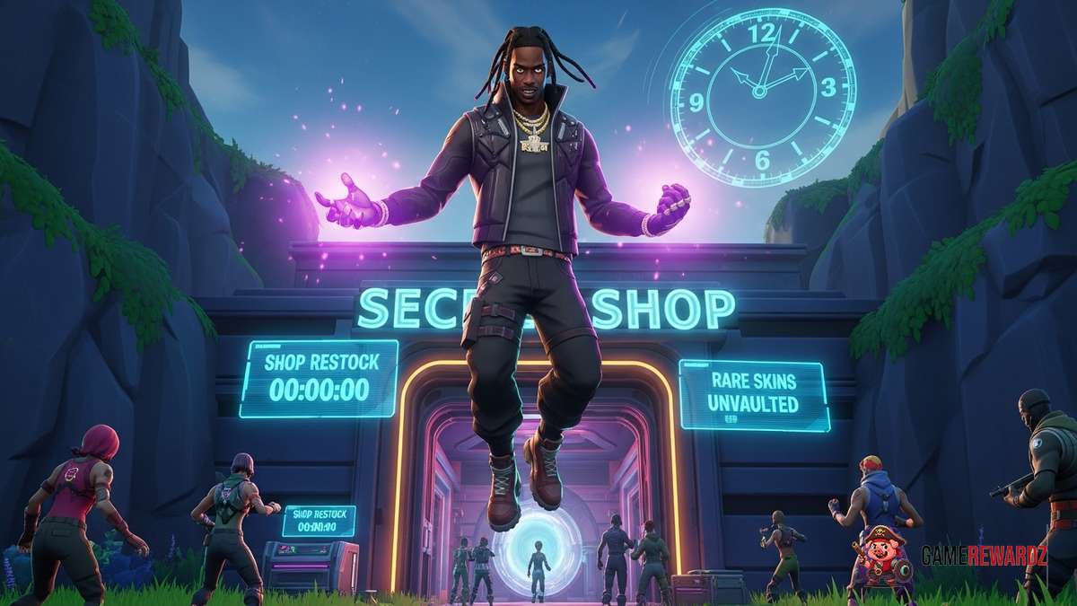 Fortnite&#039;s RARE Travis Scott Skin is Back? A Secret Shop Update is Coming!